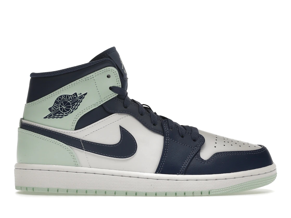 Jordan 1 Mid Mystic Navy Mint Foam - 1