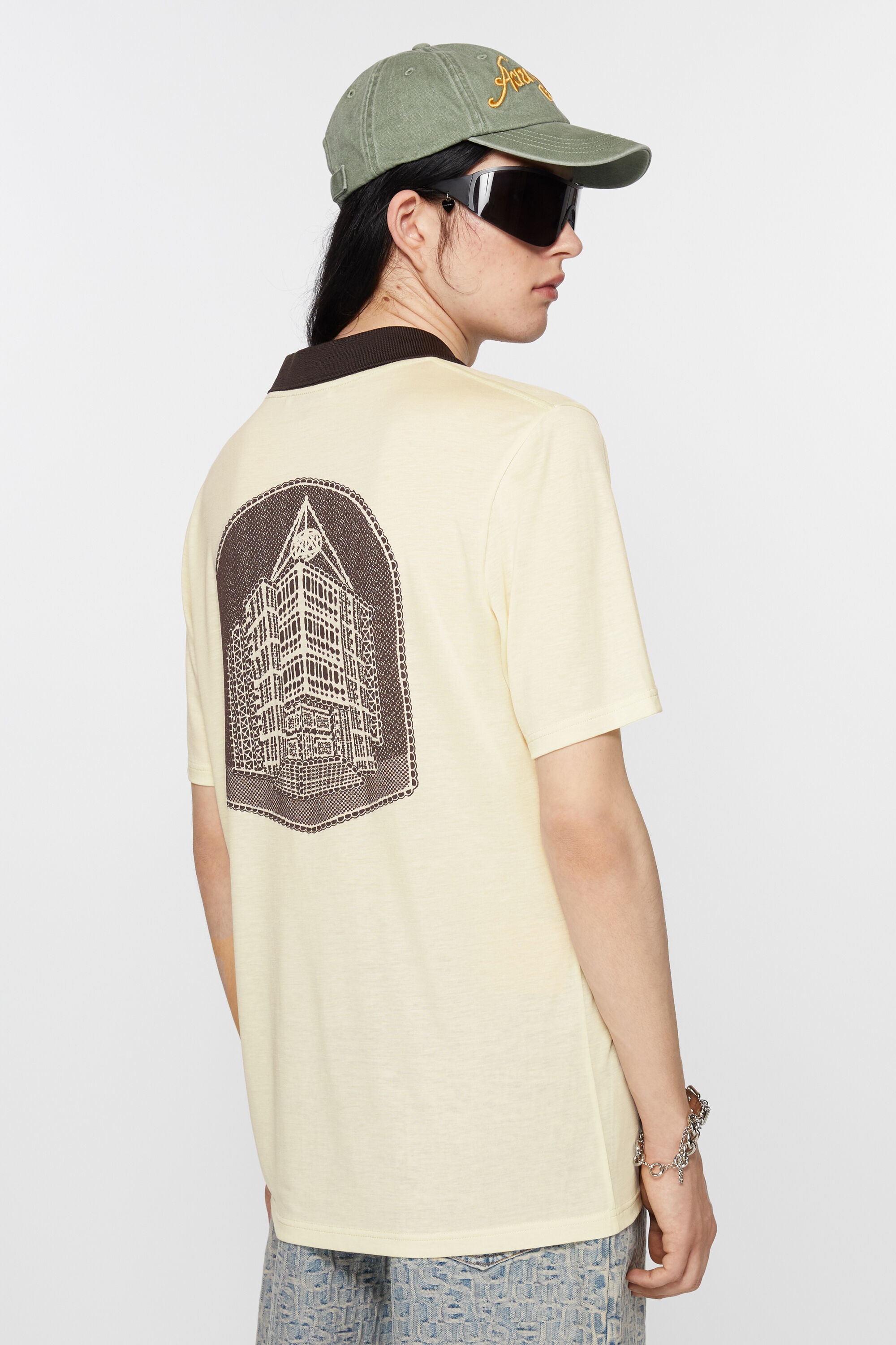 Logo t-shirt - Ivory white - 3