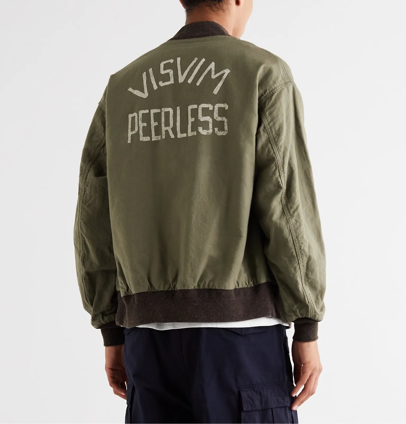 Logo-Print Cotton Bomber Jacket - 4