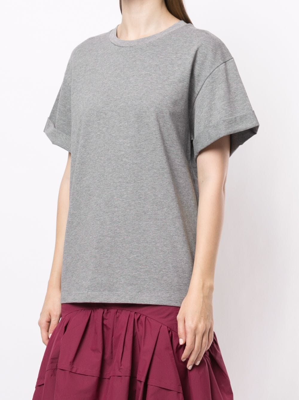 tab sleeve T-shirt - 3