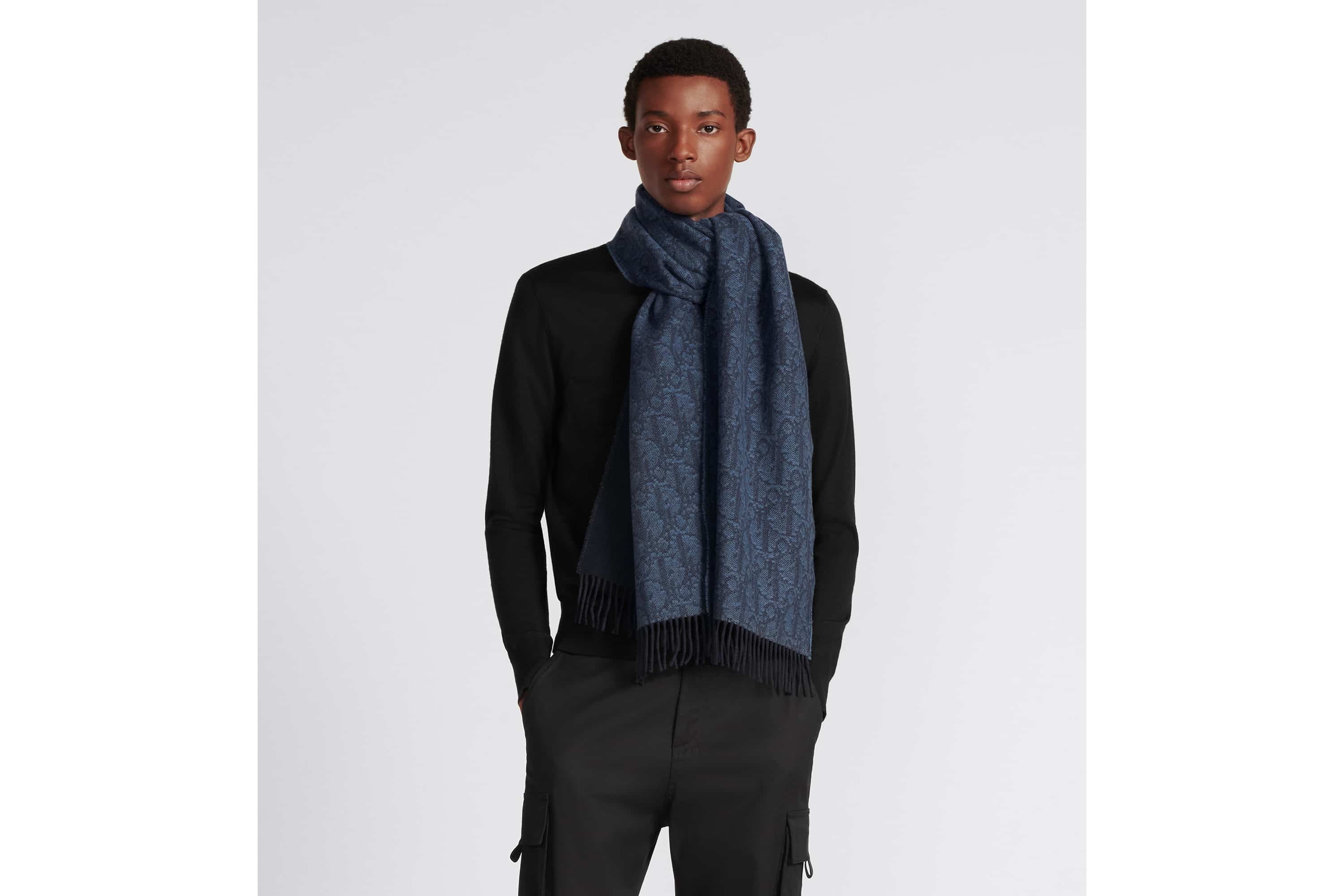 Dior Dior Oblique Double-Sided Scarf | REVERSIBLE