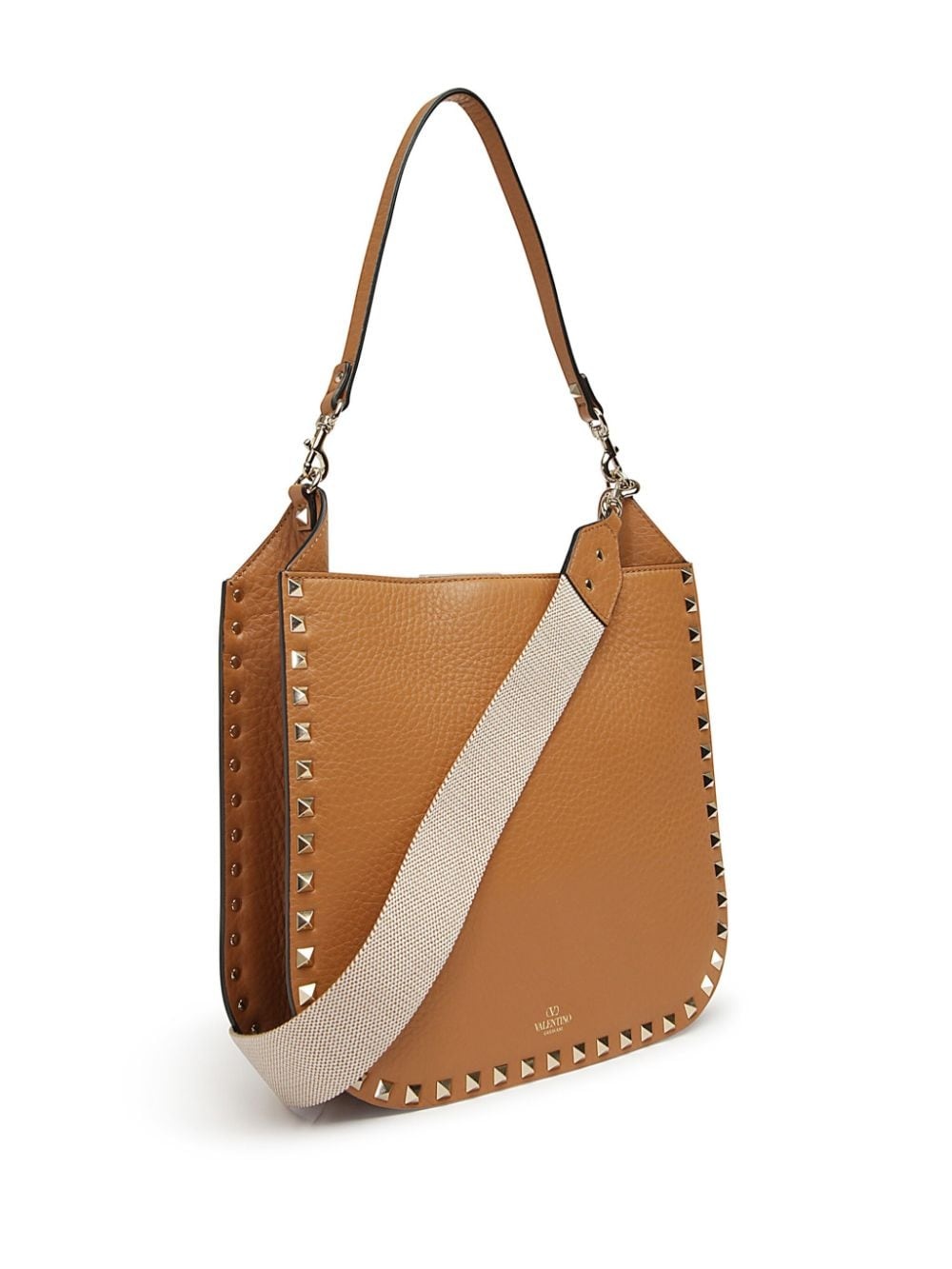 Rockstud leather shoulder bag - 3