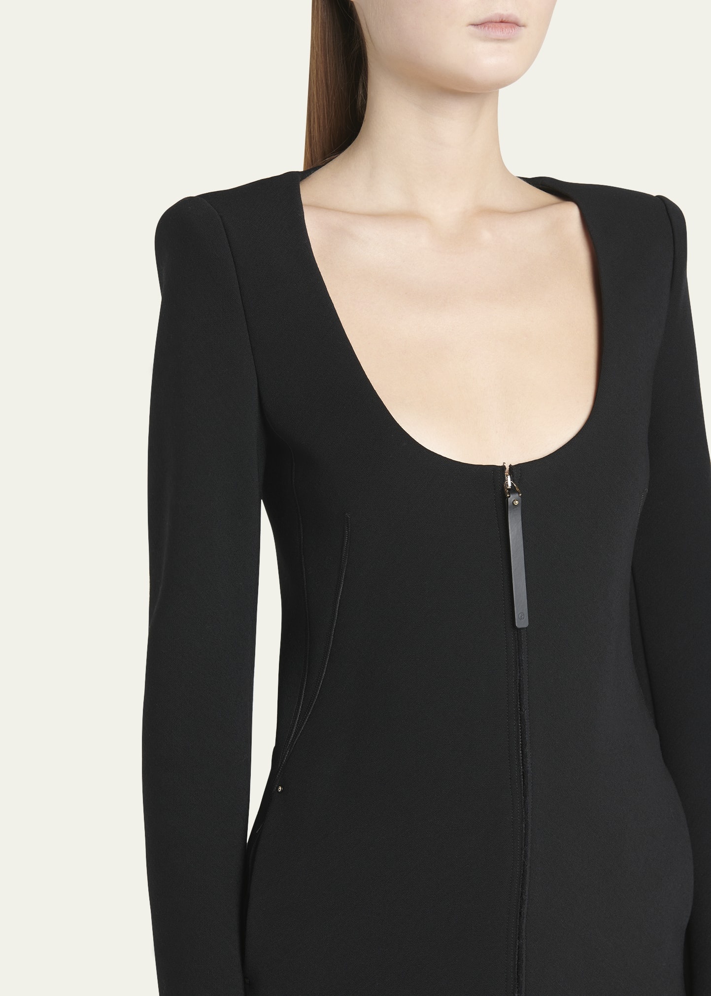Double-Jersey Virgin Wool Zip Jacket - 5