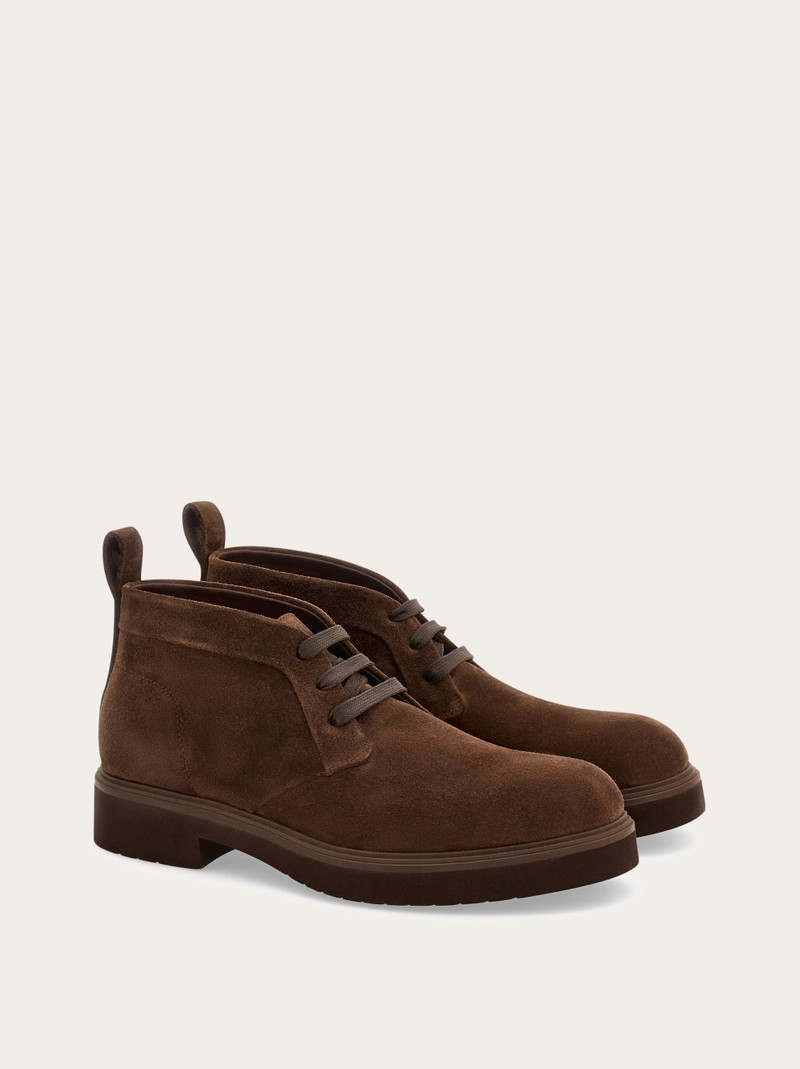 Suede ankle boot 4