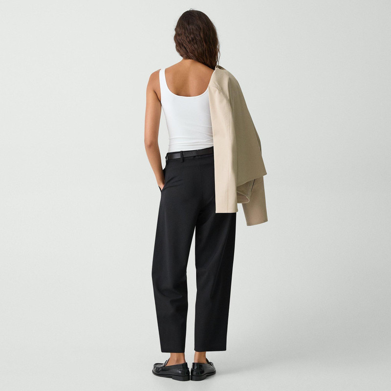 Theory Drop Curve Pant in Stretch Wool outlook