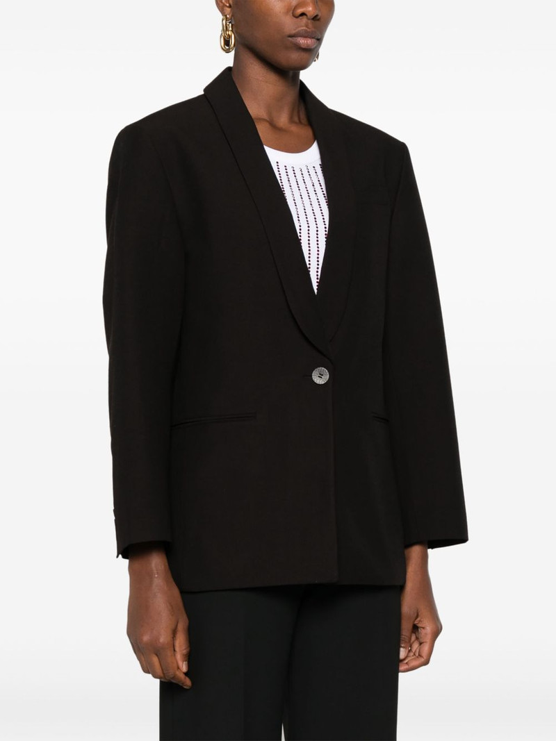 logo-appliqué blazer 3