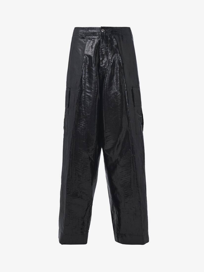 Low Rise Cargo Trousers - 1