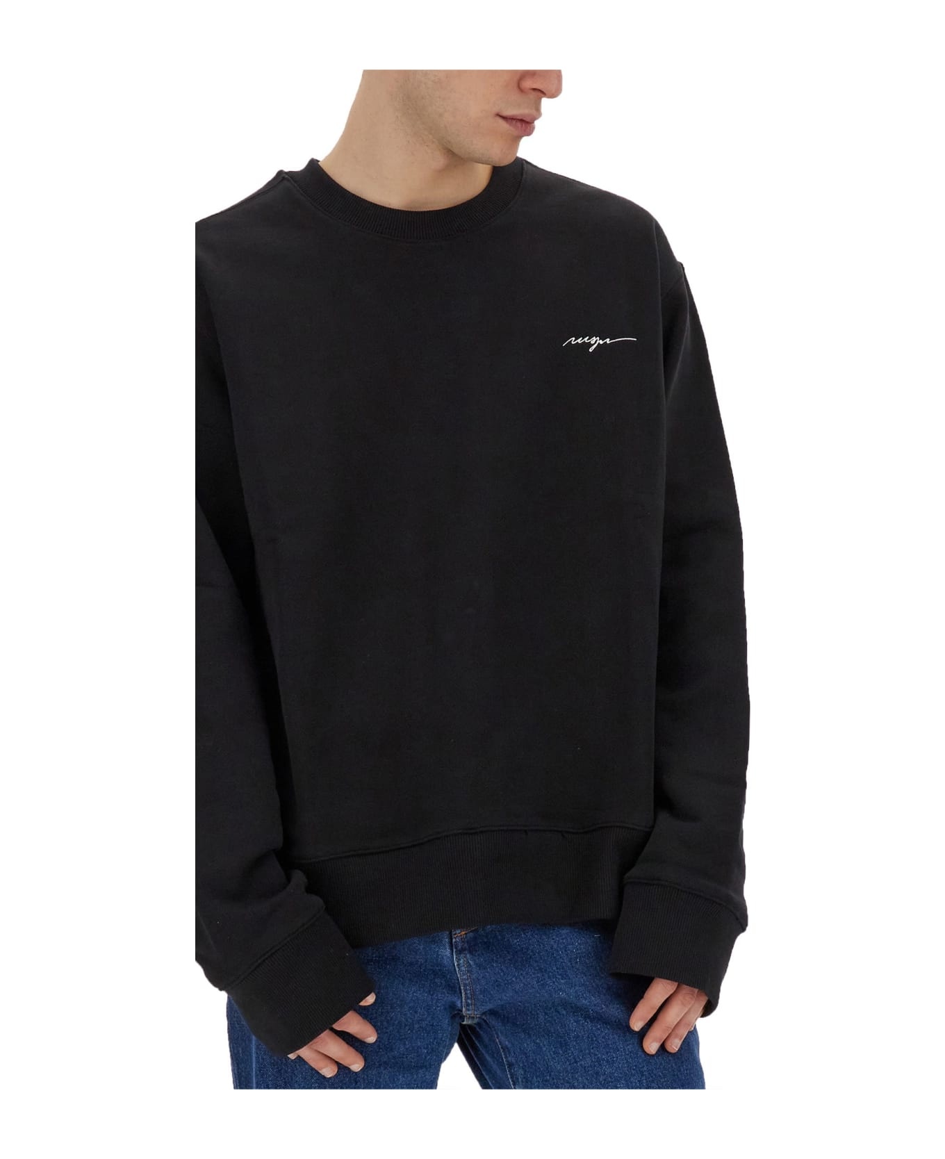 Sweatshirt With Embroidered Logo - 3