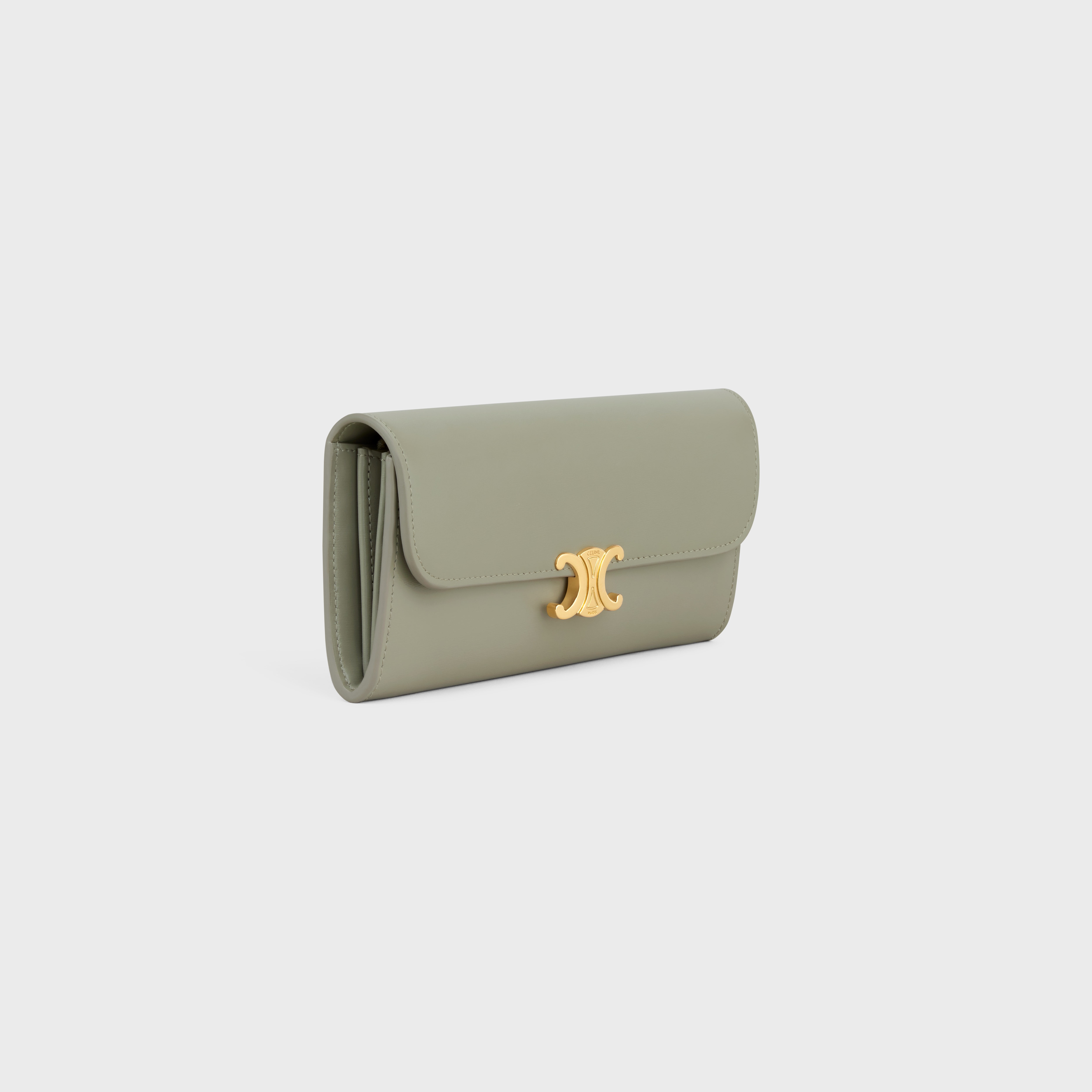 LARGE WALLET TRIOMPHE in Shiny calfskin - 2