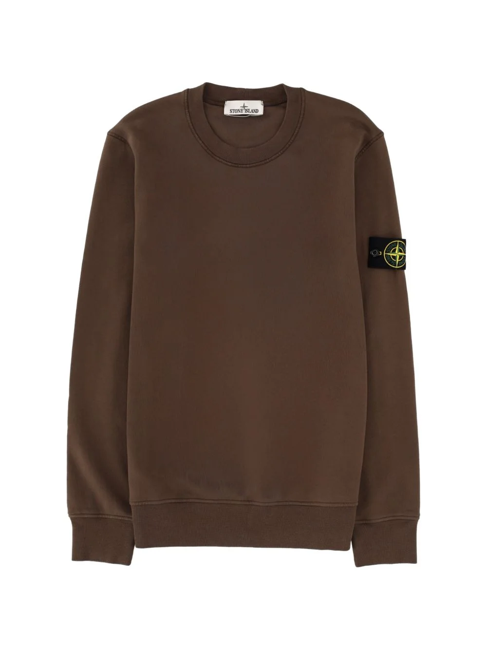 logo-patch sweatshirt - 1