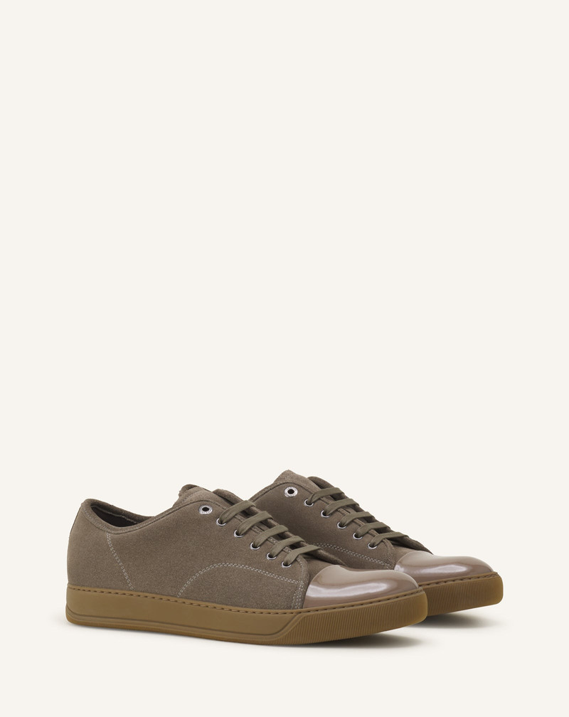 Lanvin DBB1 PATENT LEATHER AND SUEDE SNEAKERS outlook
