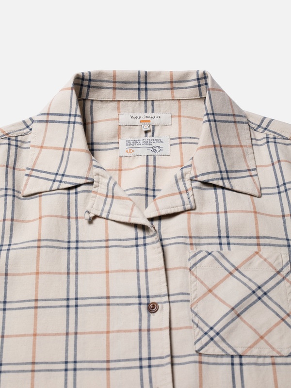 Moa Florida Shirt Cream - 3