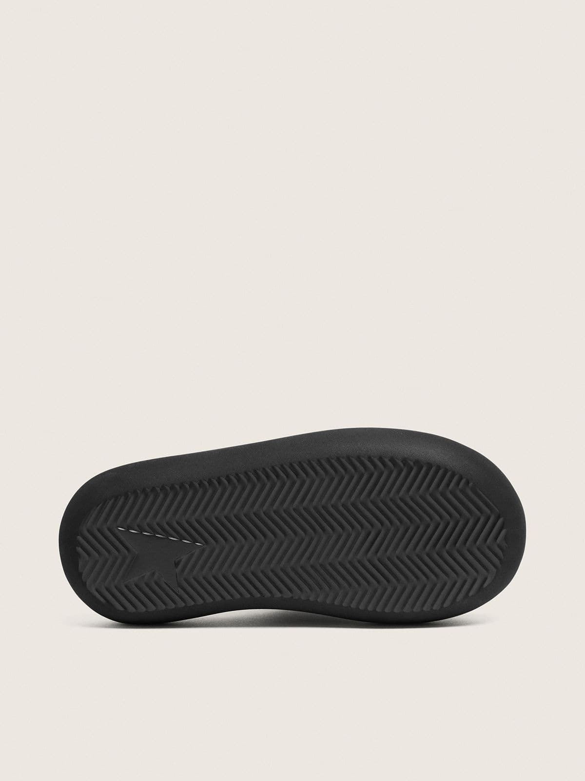 Men's Space-Star Slide slip-ons in black leather - 5