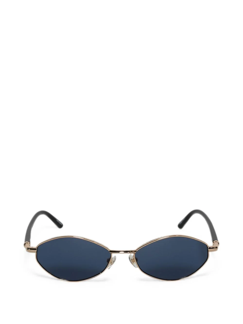 geometric-frame sunglasses - 1