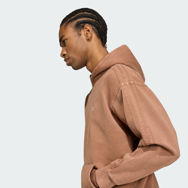 TREFOIL ESSENTIALS WASHED LOOSE HOODIE 6