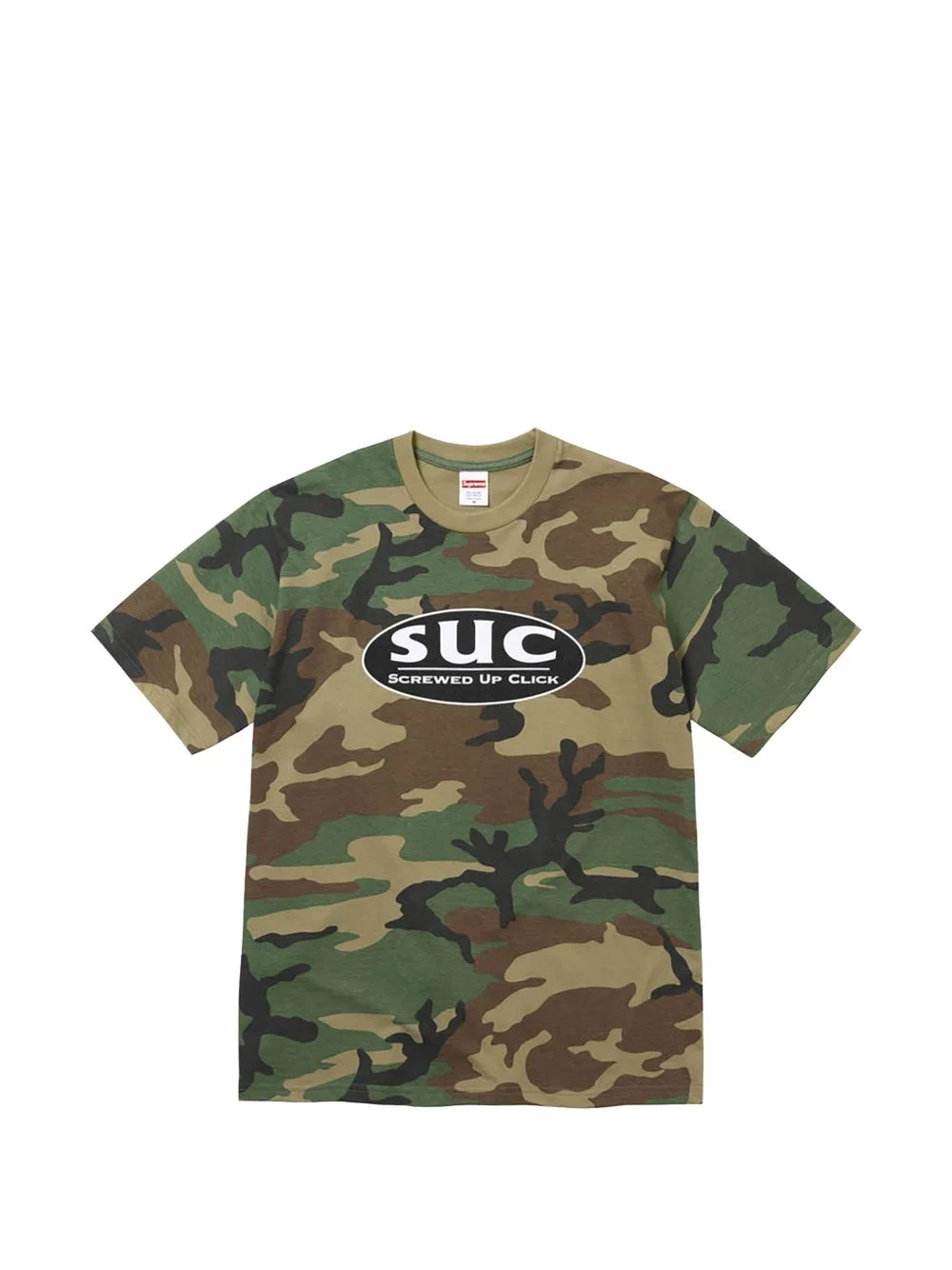 x DJ Screw SUC camouflage-print T-shirt - 1
