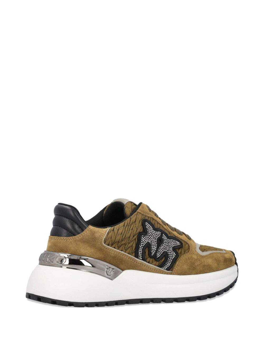 logo-patch sneakers - 4