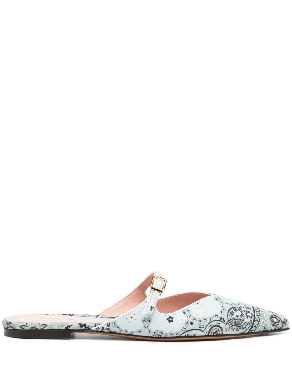 Aura paisley-print mules - 1