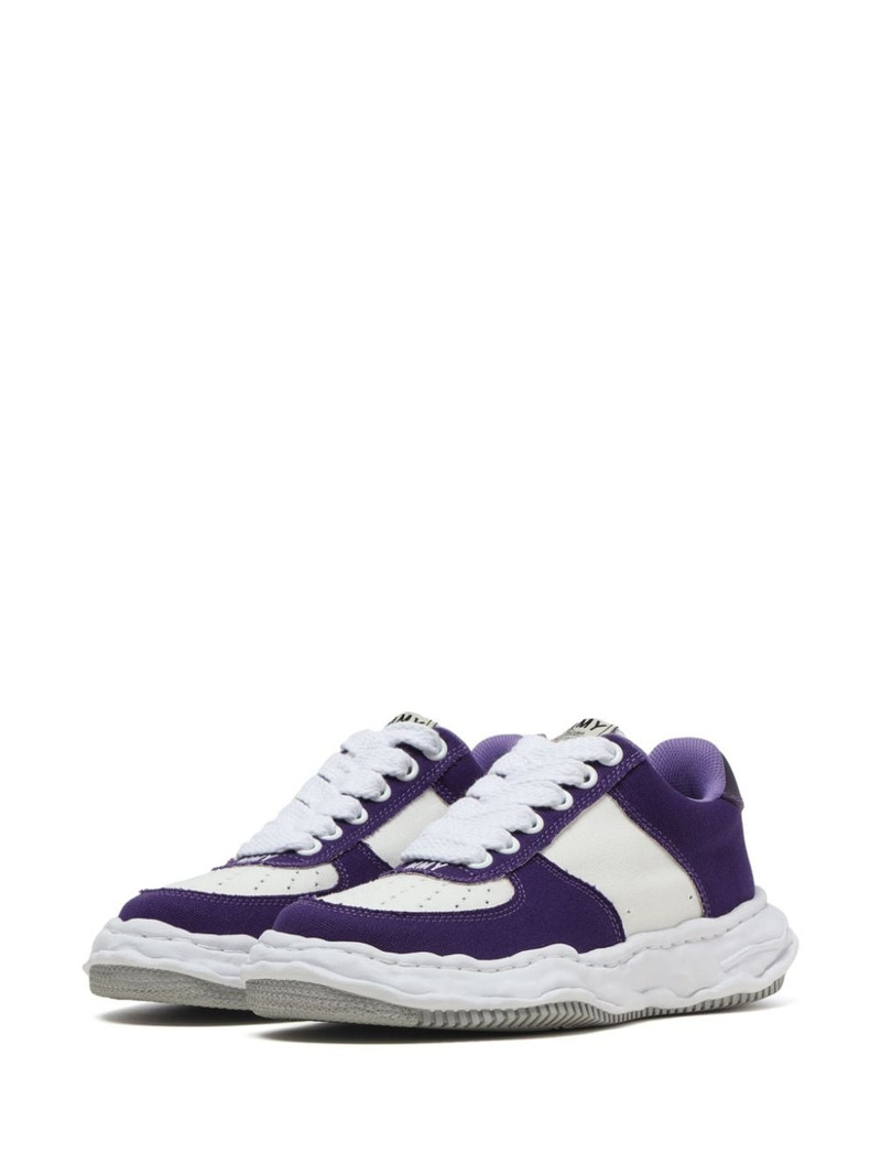 Maison MIHARAYASUHIRO Wayne two-tone sneakers outlook