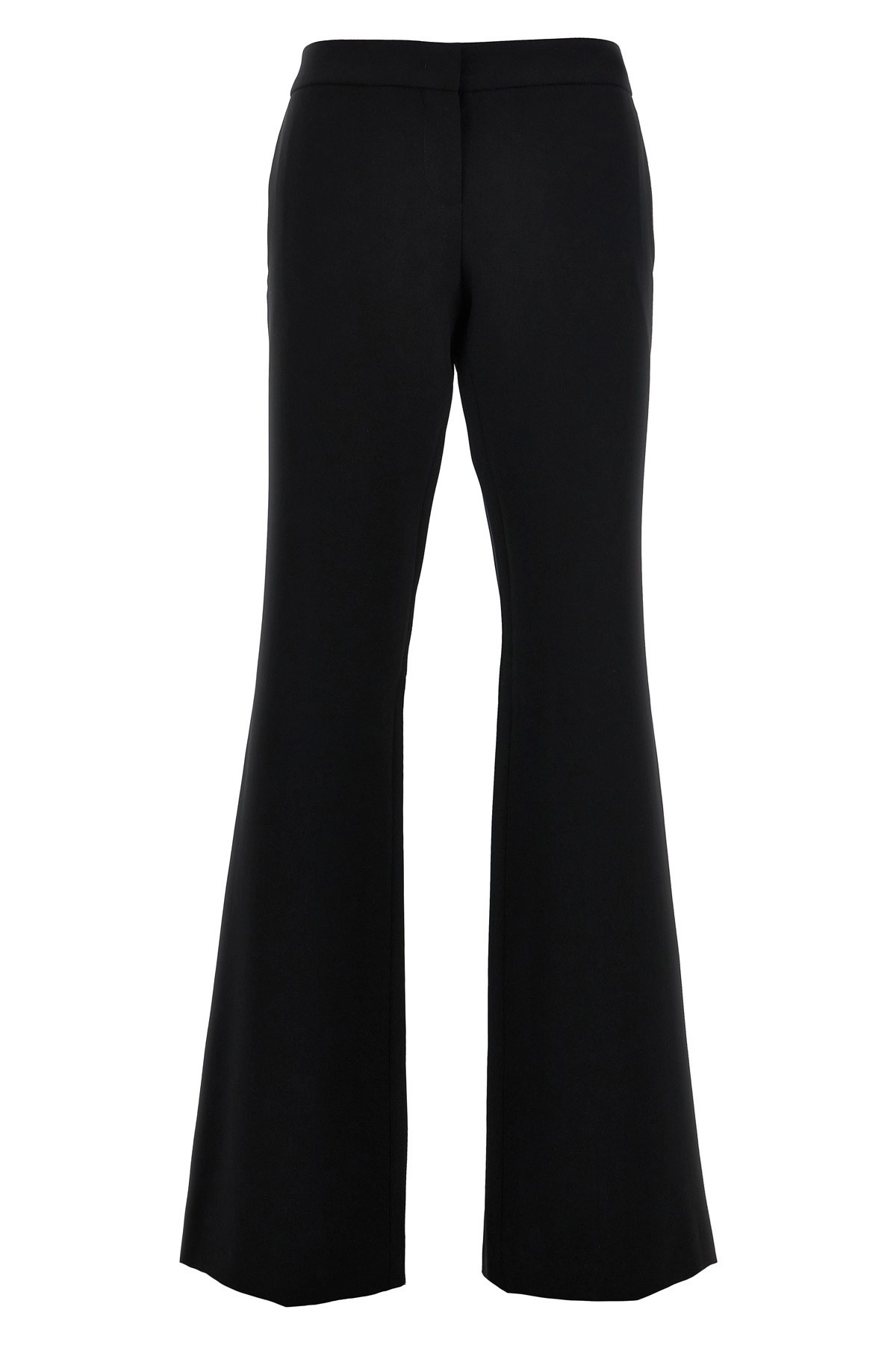 Crepe flared pants - 1