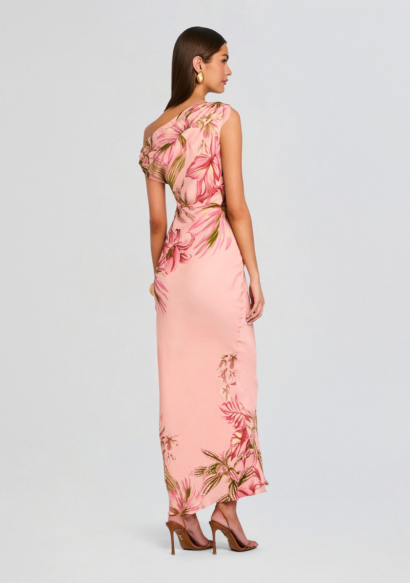 CAIN ONE SHOULDER MAXI DRESS 4