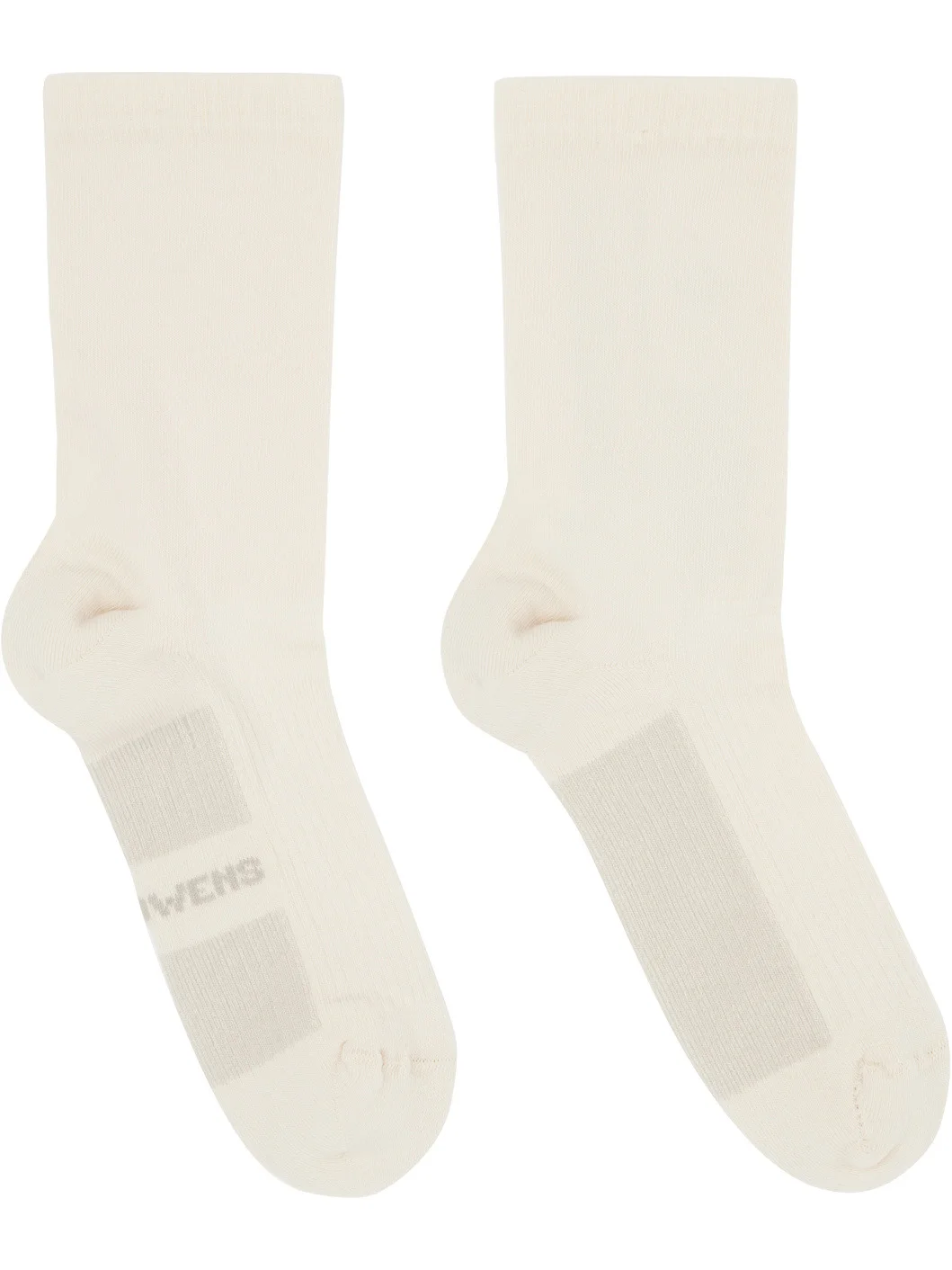 Off-White Concordians Knit Glitter Socks - 1