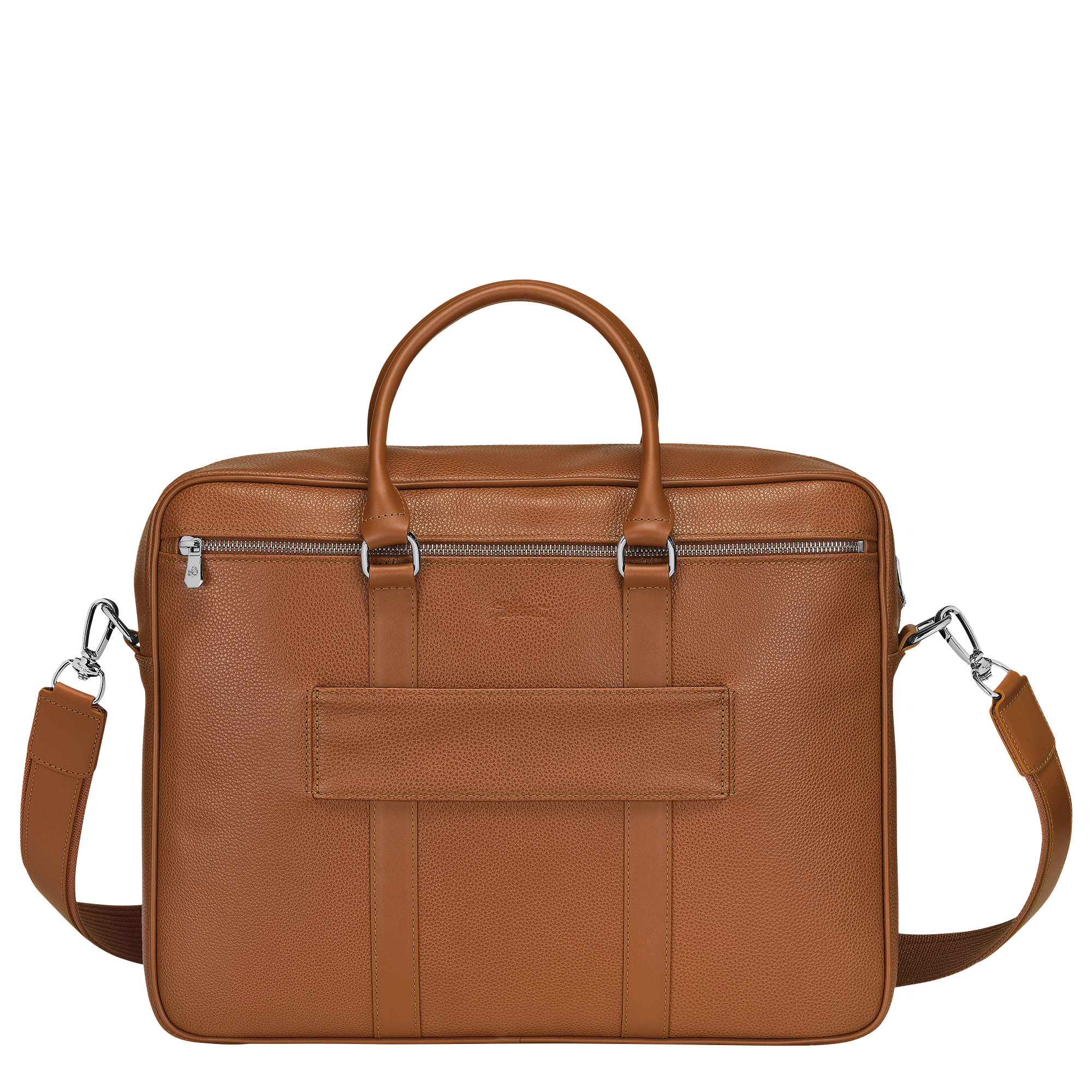 Le Foulonné M Briefcase Caramel - Leather - 4