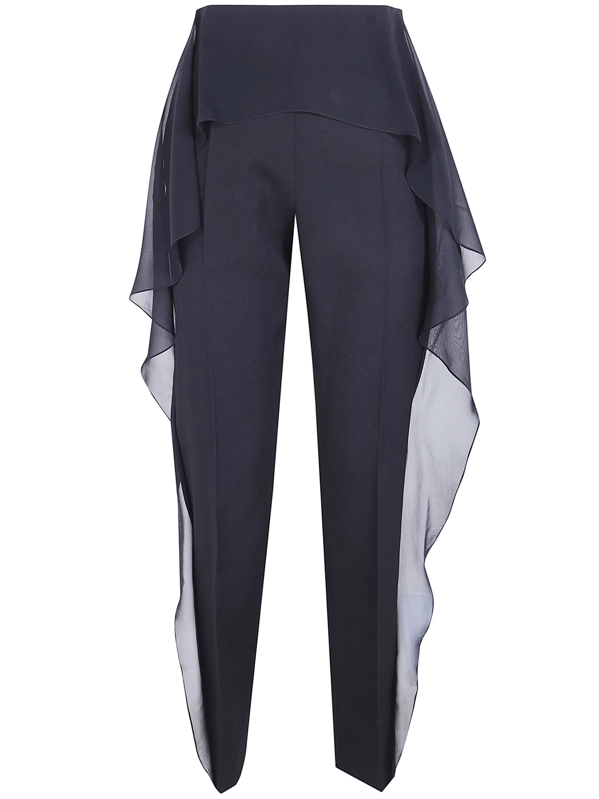 Lanvin Women Trousers With Ruffles - 1