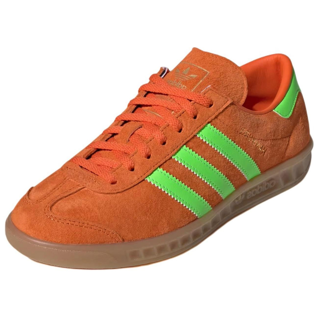 (WMNS) adidas Originals Hamburg 'Orange Green' IH5460 - 2