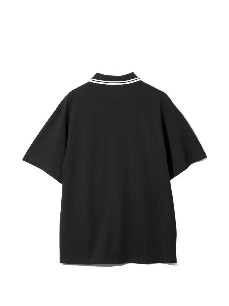 NEEDLES embroidered tipped polo shirt outlook