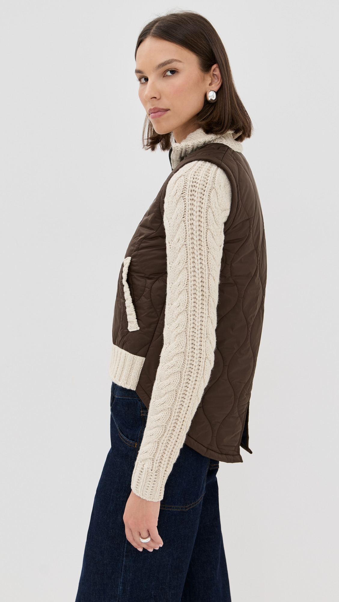 Patra Mixed Media Jacket - 3