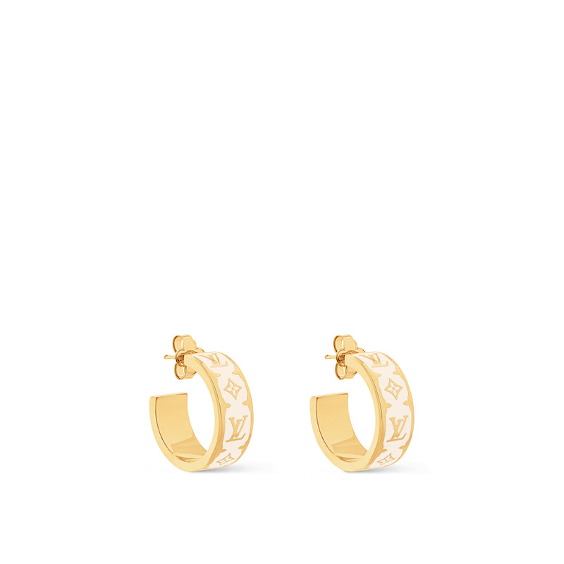 Louis Vuitton Nanogram Enamel Earrings outlook