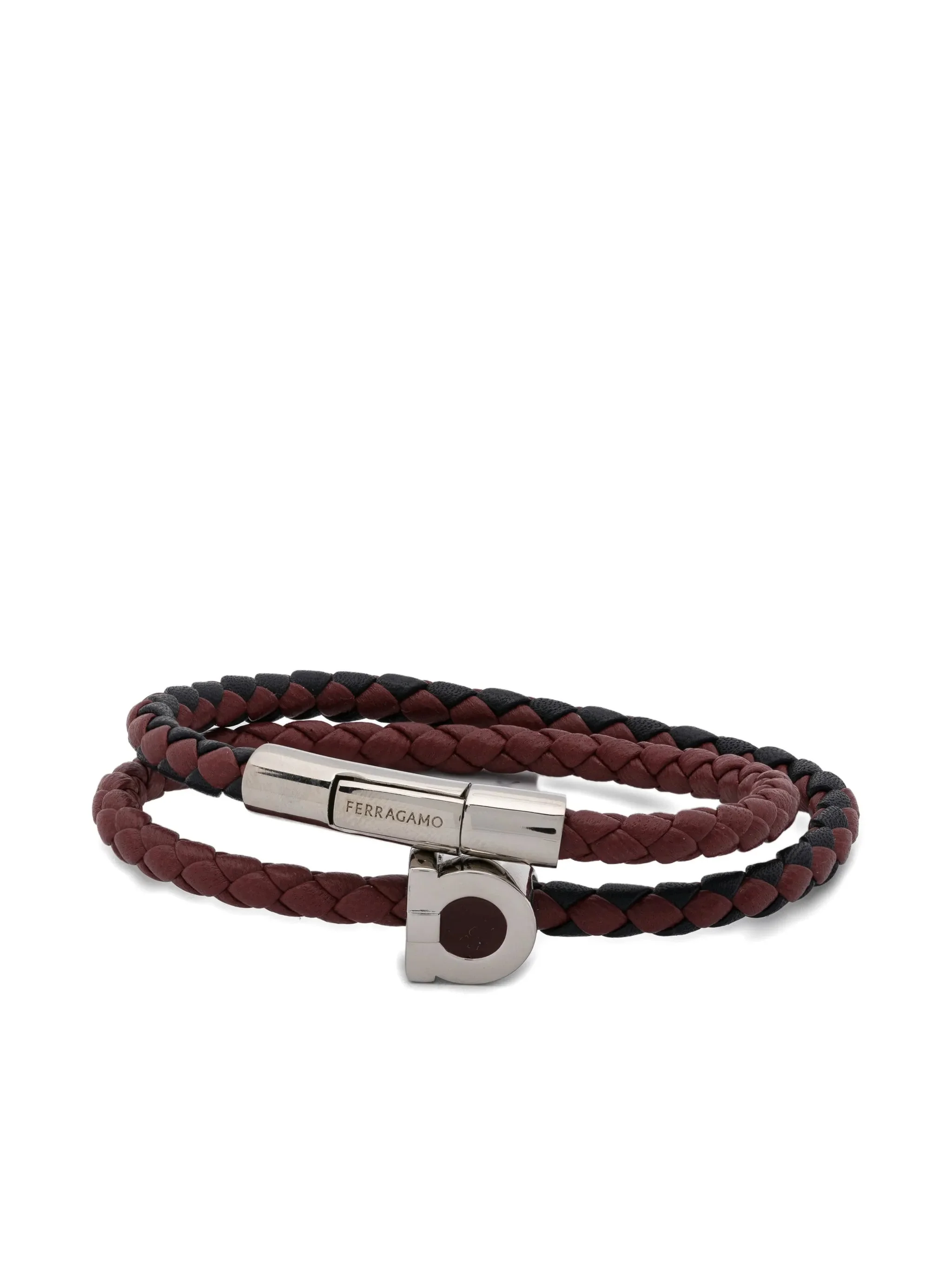Ferragamo Braided Double-wrap Bracelet - 1