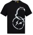 7 Moncler Fragment Logo-Appliquéd Printed Cotton-Jersey T-Shirt - 4