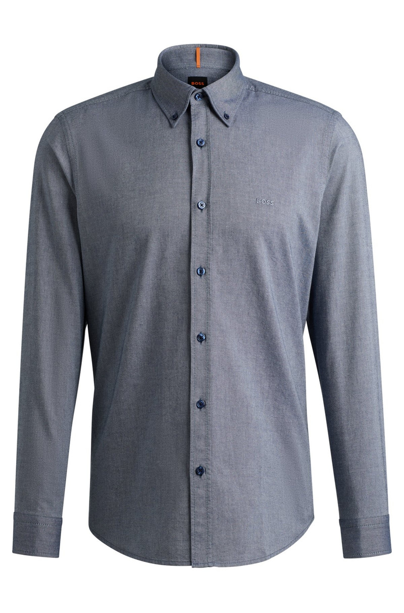 단추 DOWN REGULAR-FIT SHIRT OXFORD COTTON - 1