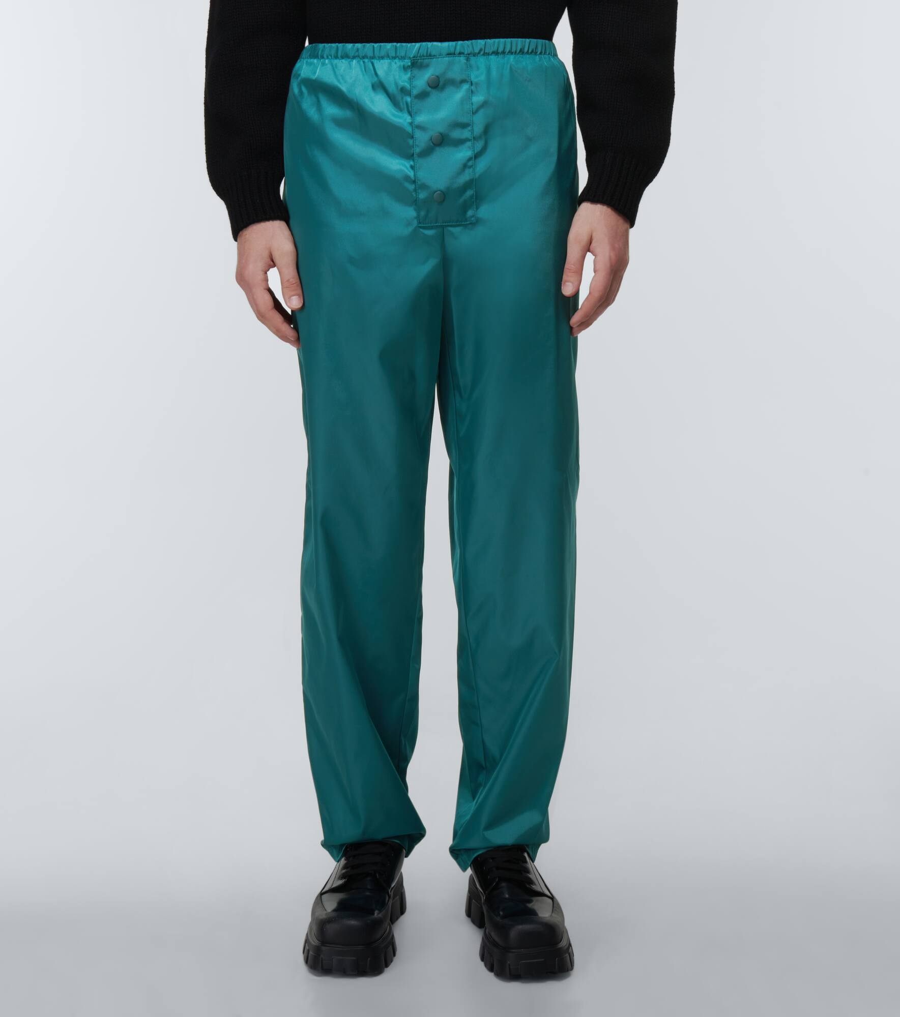 Re-Nylon track pants - 3