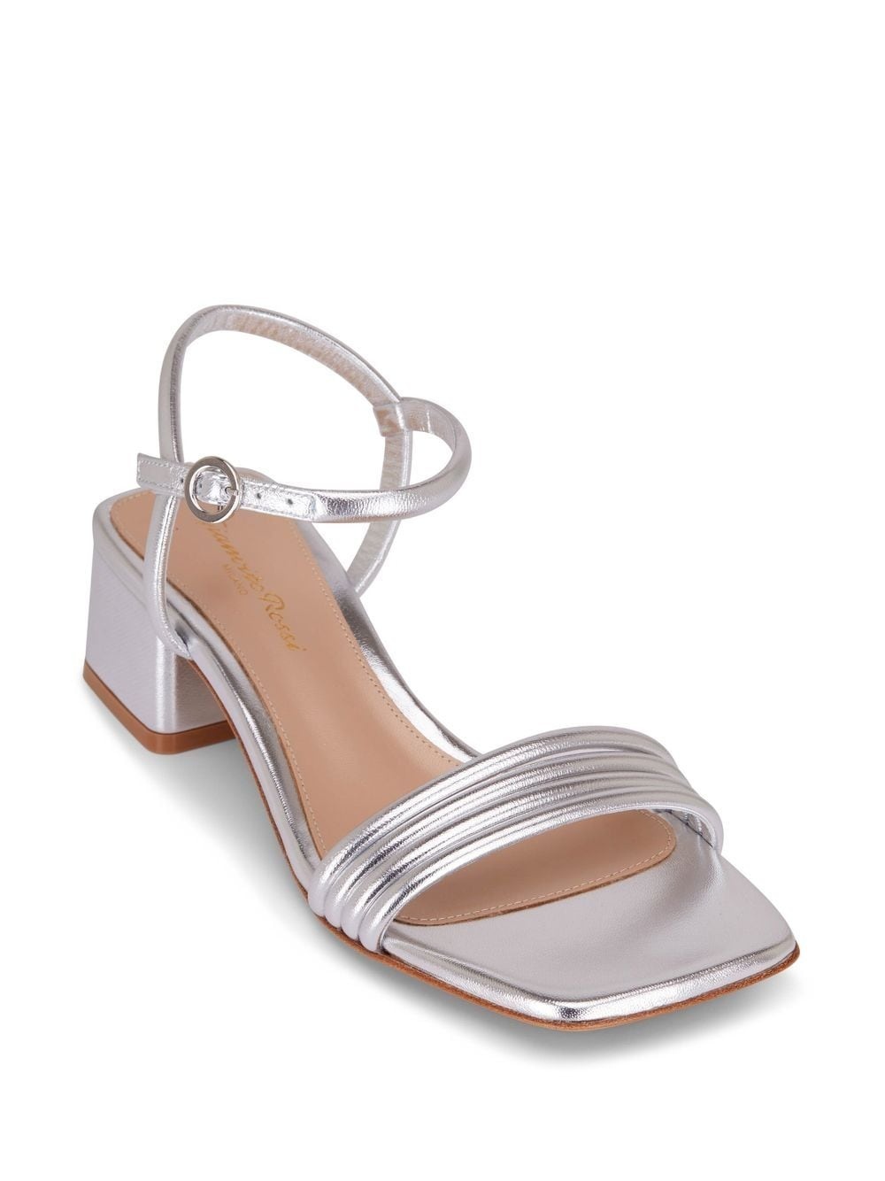 Lena 45mm leather sandals - 2