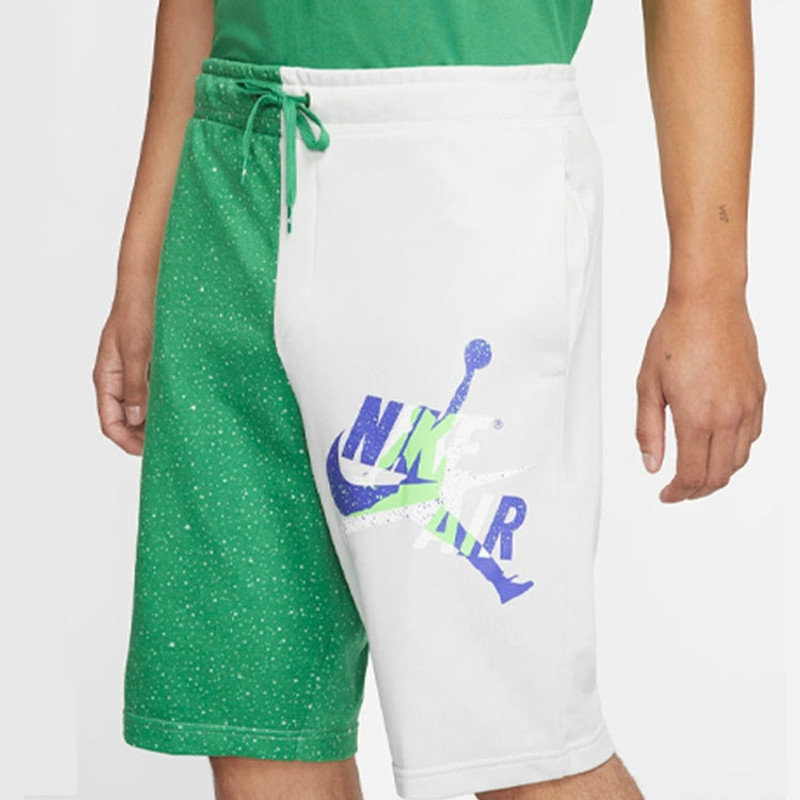 Jordan Air Jordan Men's Jumpman Classics Shorts Green 'White' CK2854-028 outlook