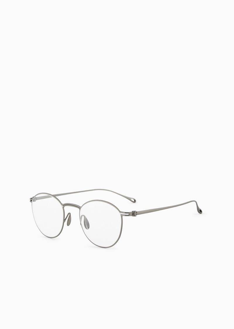 GIORGIO ARMANI Men’s Panto glasses outlook