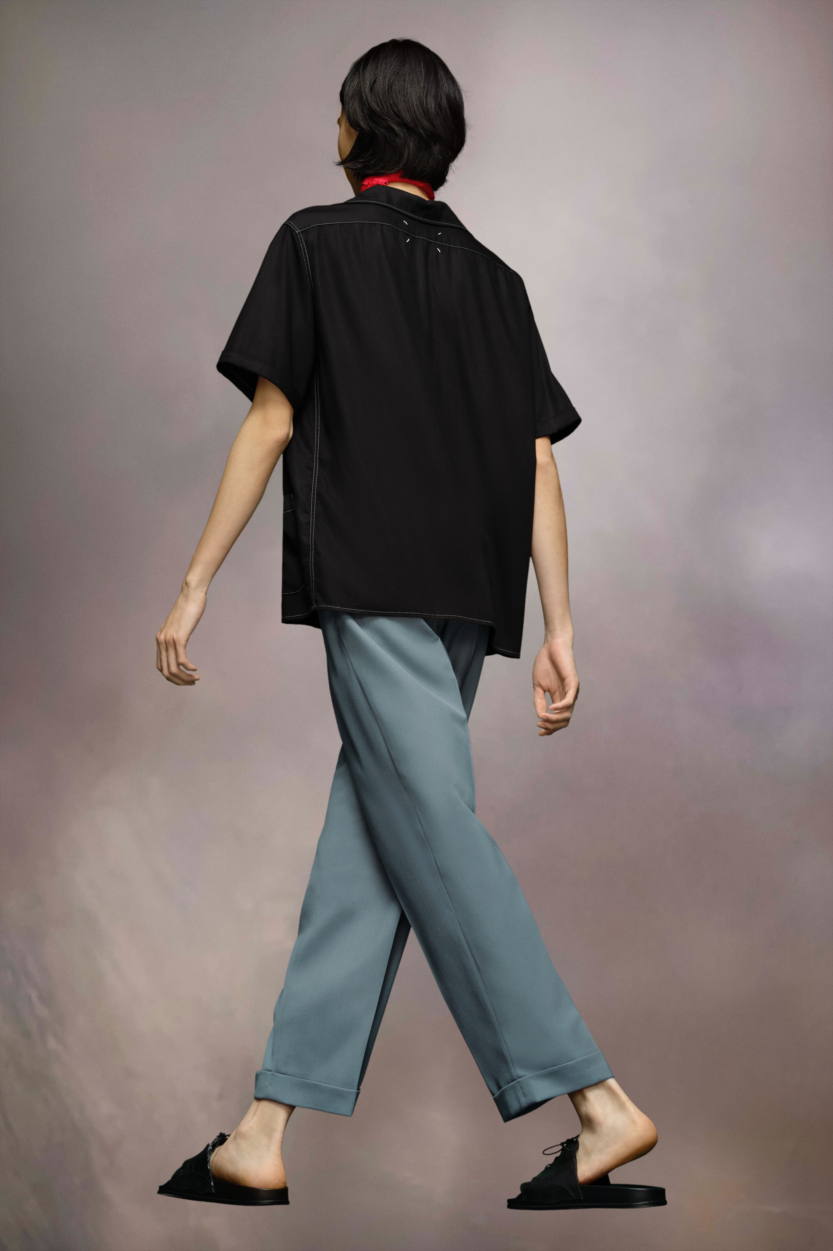 Rayon twill shirt - 8