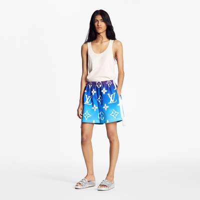 Louis Vuitton Sunset Monogram Sporty Shorts outlook