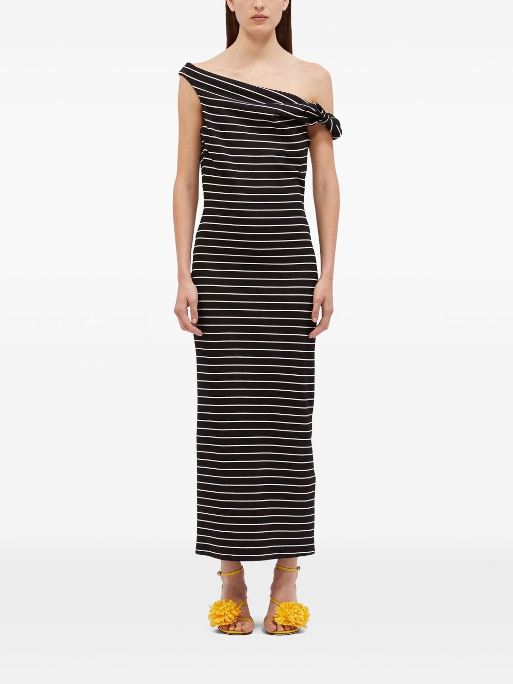 knot-detail maxi dress - 2