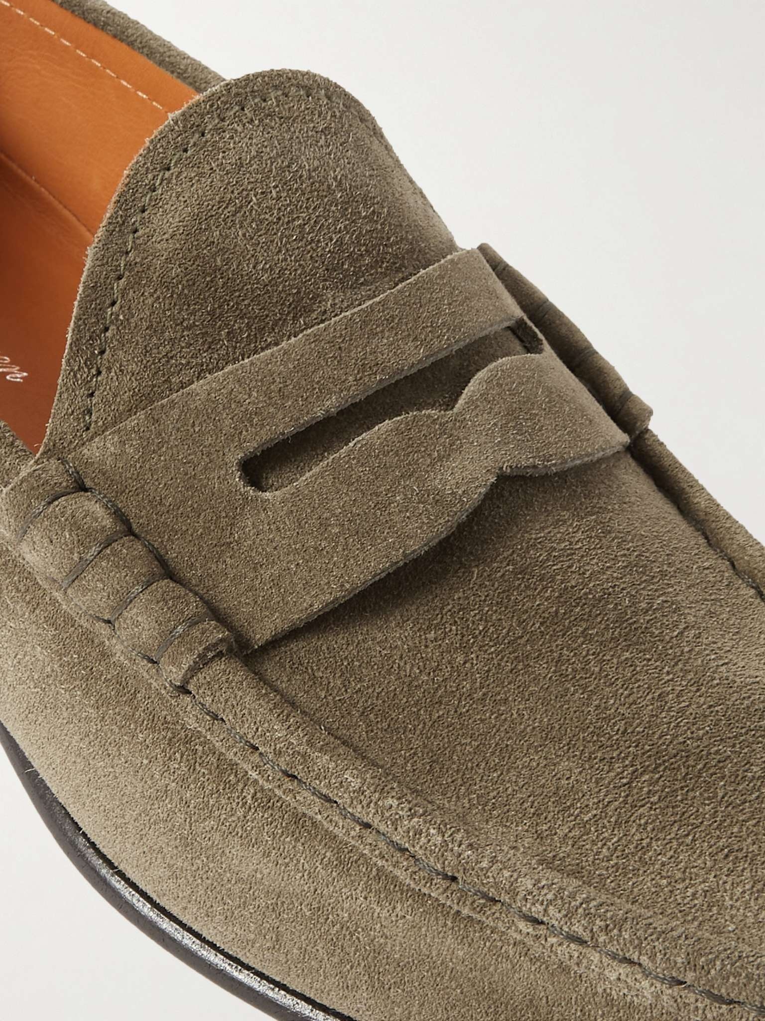 Chalmers Suede Penny Loafers - 6