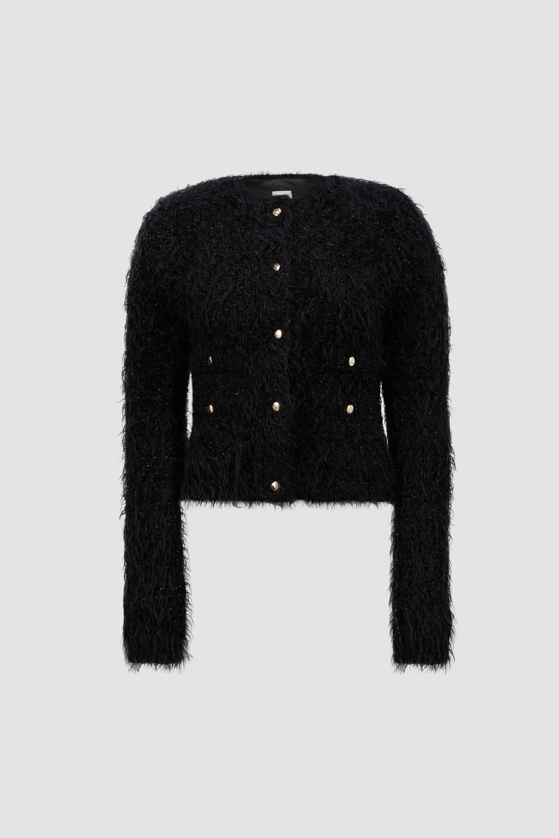 Padded Wool Cardigan - 1