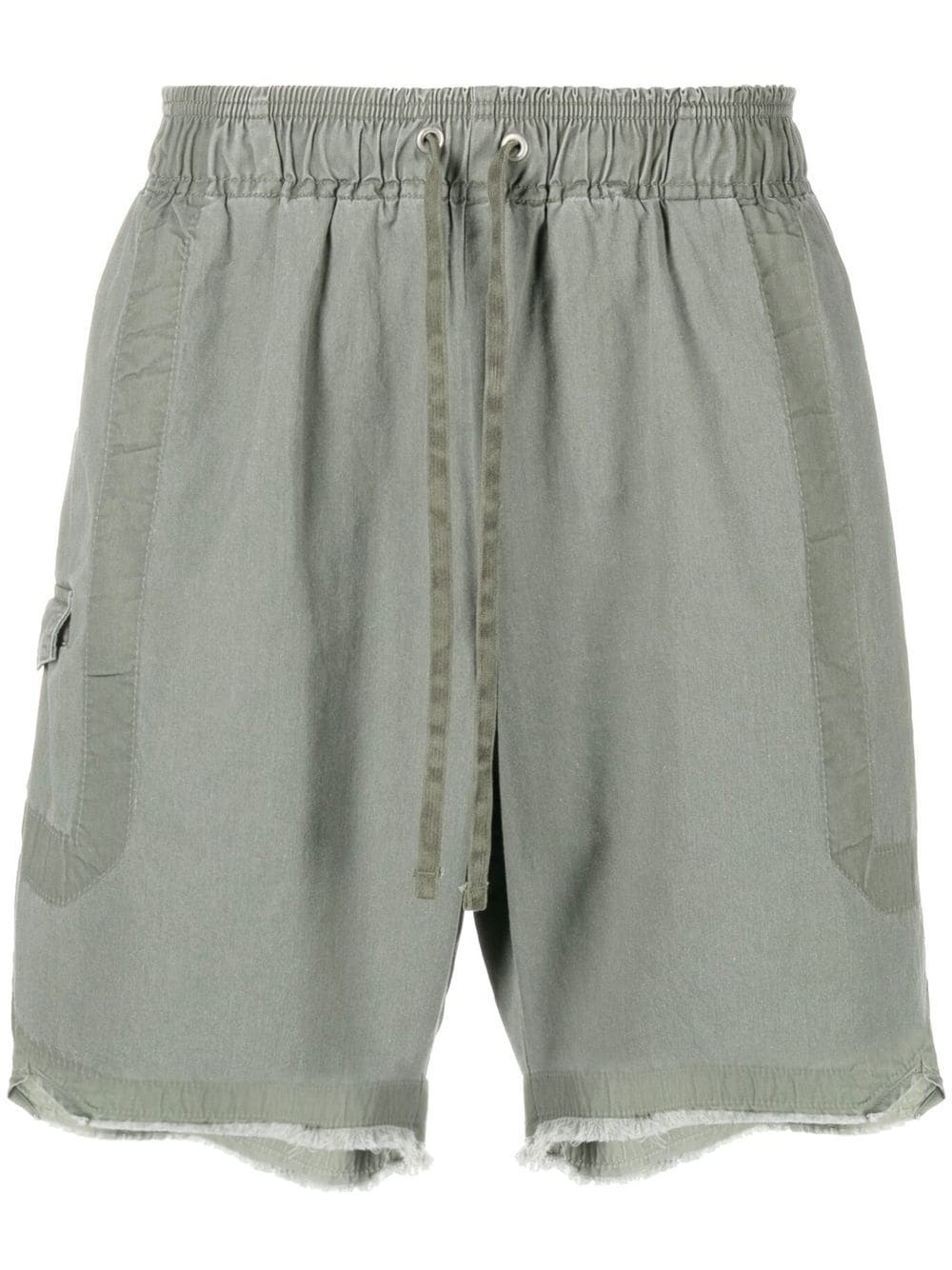 elasticated drawstring-fastening shorts - 1