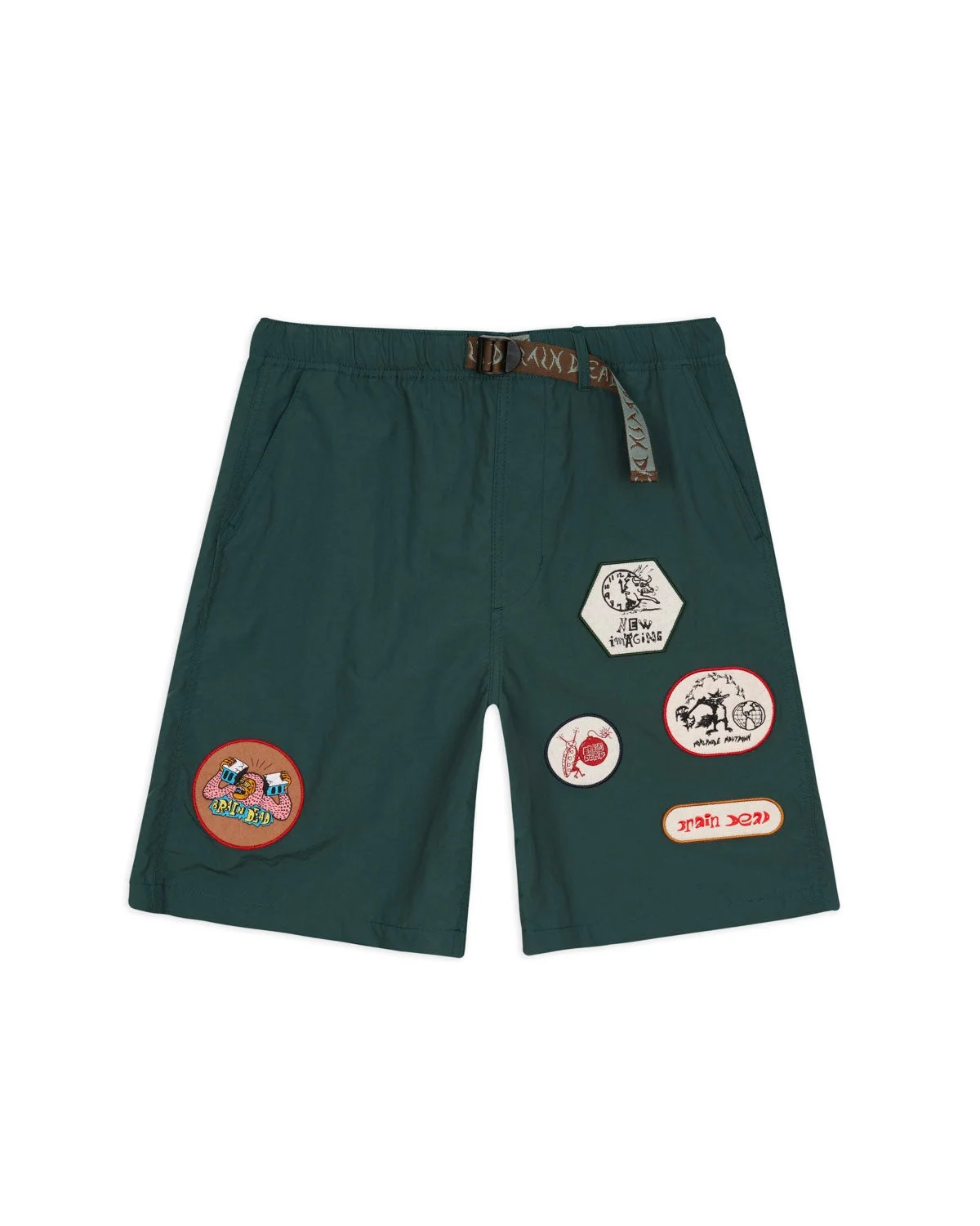 Nylon Baggy Climber Short - Forest Green - 1