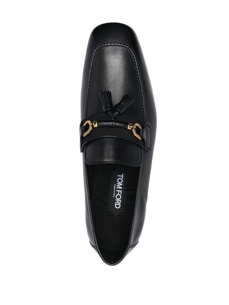 square-toe loafers - 4