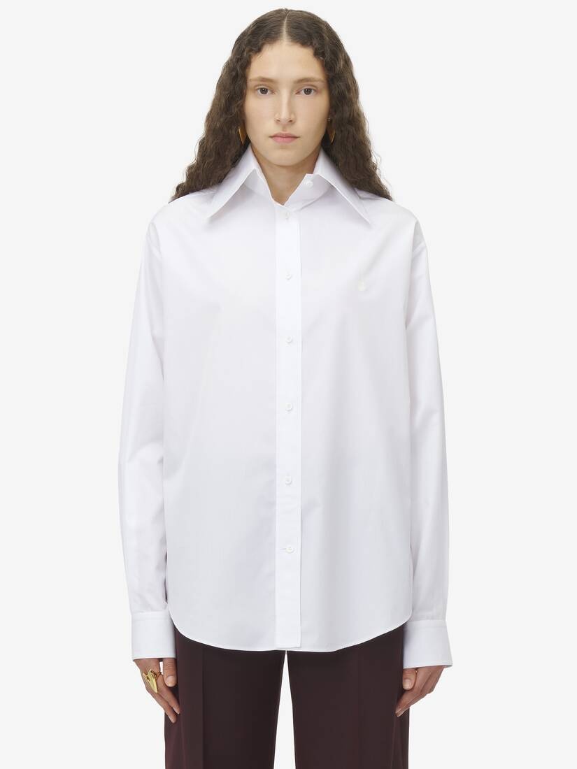 Embroidered Skull Shirt - 2
