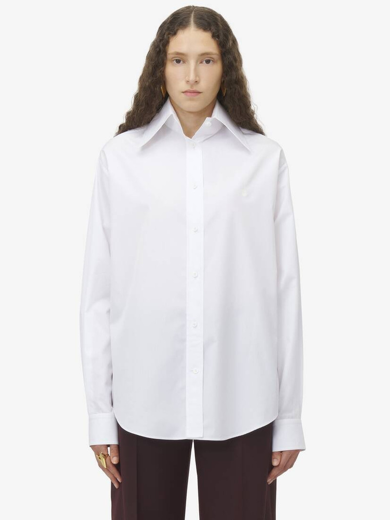 Alexander McQueen Embroidered Skull Shirt outlook