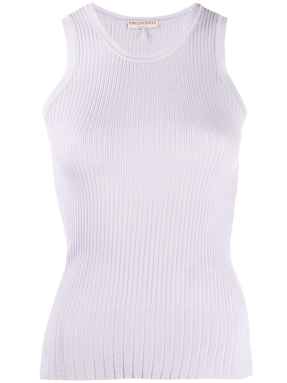 Ribbed Tank Top - 1